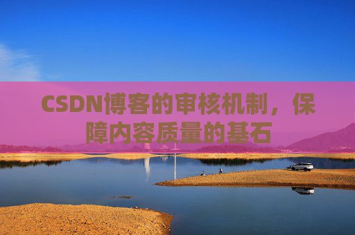 CSDN博客的审核机制,保障内容质量的基石